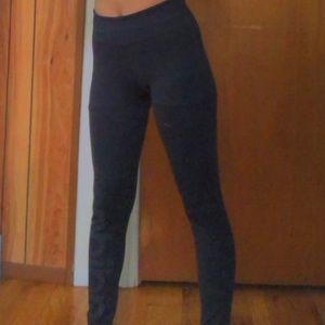 ADIDAS LOGO BLACK TIGHTS!